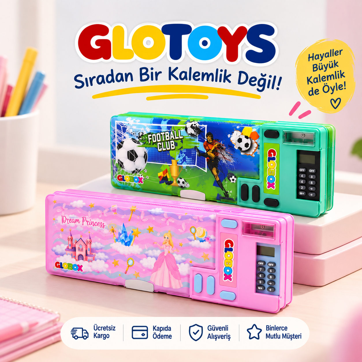 Glotoys - Fonksiyonel Kalemlik
